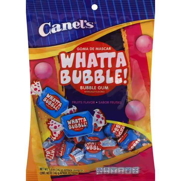 Mint & Gum Canels Bubble Gum, Whatta Bubble! hero