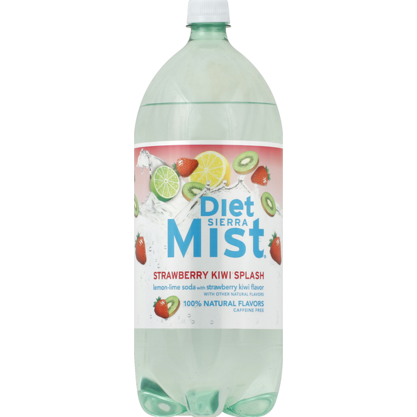 Soft Drinks Sierra Mist Soda, Diet, Strawberry Kiwi Splash hero