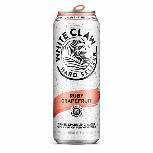 Beer White Claw Hard Seltzer Ruby Grapefruit hero