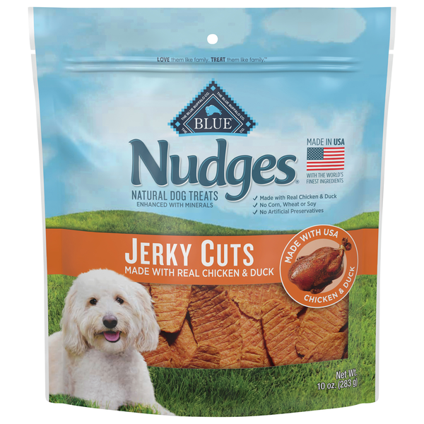 Dog Food Blue Buffalo Dog Treats, Natural, Jerky Cuts hero