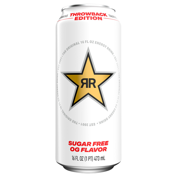 Energy & Sports Drinks Rockstar Energy Drink, Sugar Free, OG Flavor hero