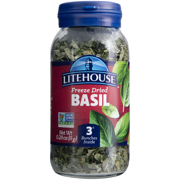 Fresh Herbs Litehouse Freeze Dried Basil hero