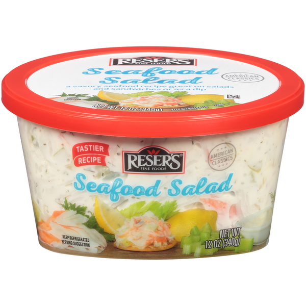 Prepared Soups & Salads Reser's Fine Foods Seafood Salad hero