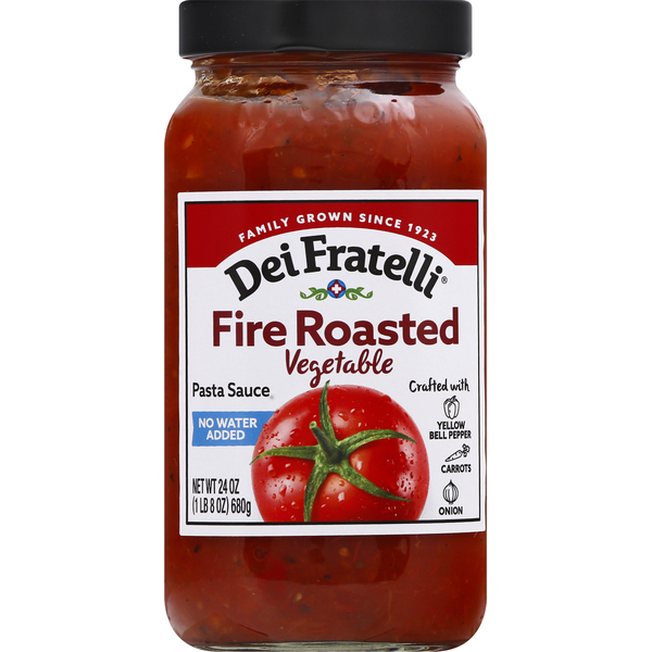 Pasta Sauce Dei Fratelli Pasta Sauce, Fire Roasted Vegetable hero