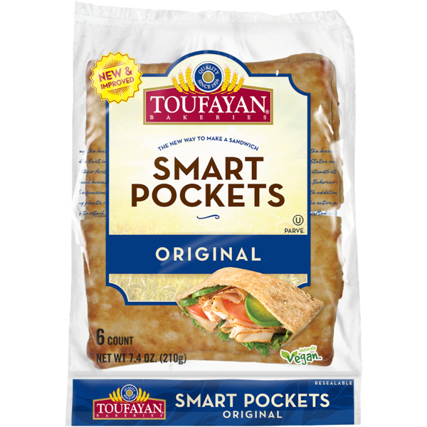 Bread Toufayan Bakeries Original Smart Pockets hero