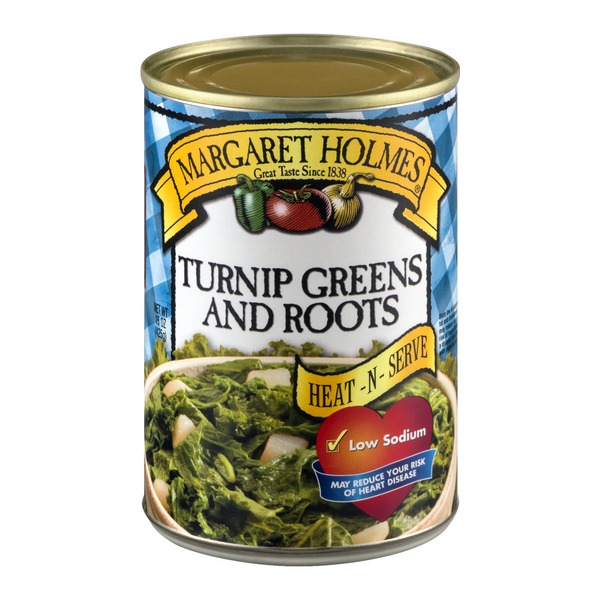 Canned & Jarred Vegetables Margaret Holmes Turnip Greens and Roots hero