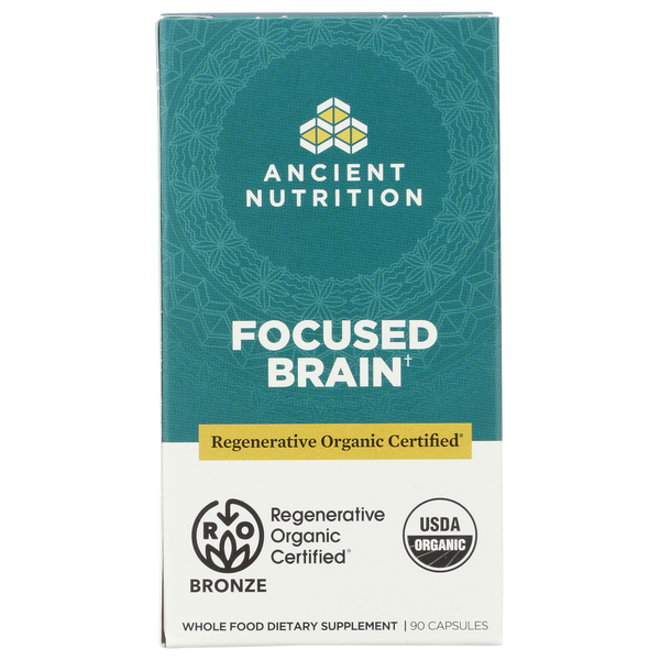 Dietary Supplements Ancient Nutrition Roc - Capsule - Focused Brain hero