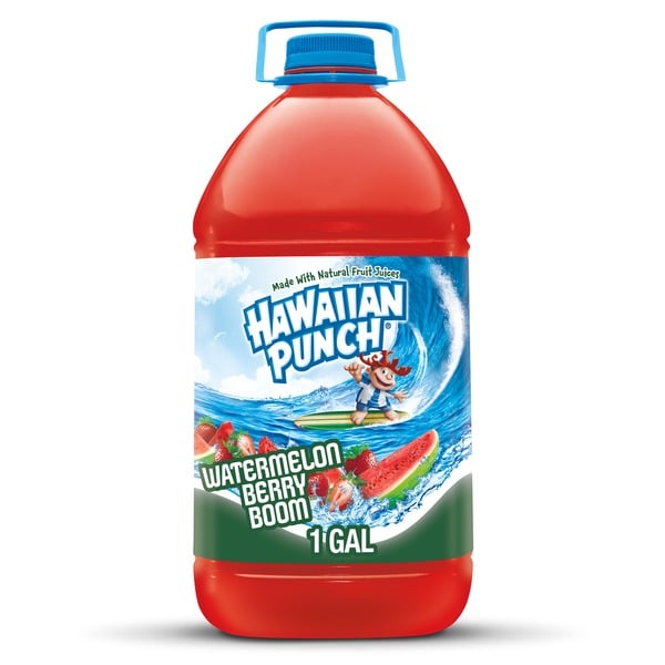 Juice & Nectars Hawaiian Punch Watermelon Berry Boom Juice Drink hero