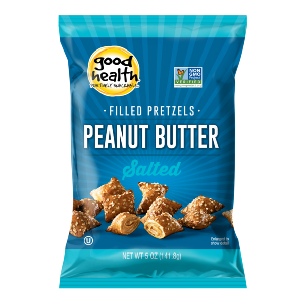 Candy & Chocolate Good Health Salted Filled Pretzels Peanut Butter hero