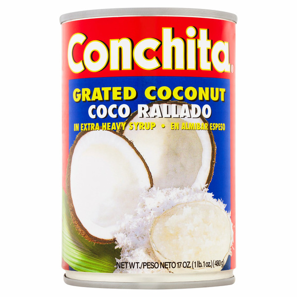 Canned/Jarred Fruits Conchita Grated In Extra Heavy Syrup Coconut hero