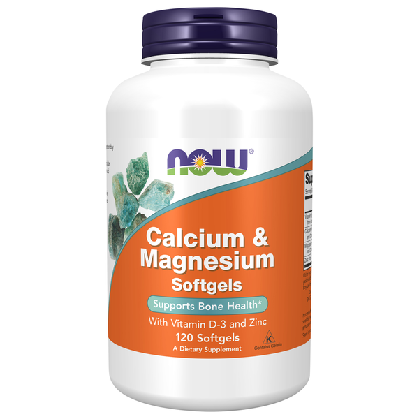 Vitamins & Supplements NOW Calcium & Magnesium hero