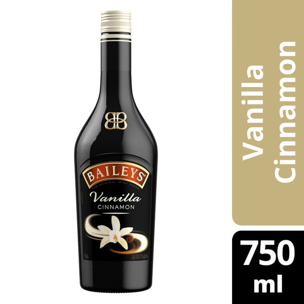 Cordials Baileys Vanilla Cinnamon Irish Cream Liqueur hero