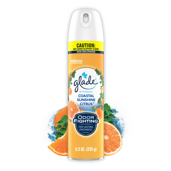 Glade Air Freshener Spray for Home, Coastal Sunshine Citrus Scent hero