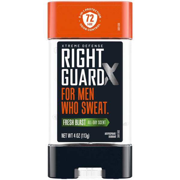 Hair Care Right Guard Xtreme Defense Fresh Blast Antiperspirant Clear Gel hero