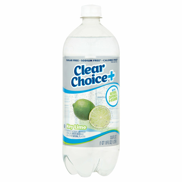 Water, Seltzer & Sparkling Water Clear Choice Ice Key Lime Flavored Sparkling Water Beverage hero