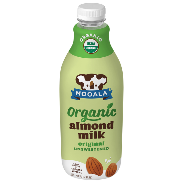 Milk Alternatives Mooala Almondmilk, Organic, Original, Unsweetened hero