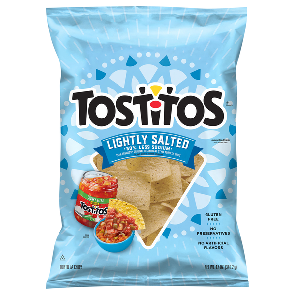 Tostitos Tortilla Chips, Lightly Salted hero