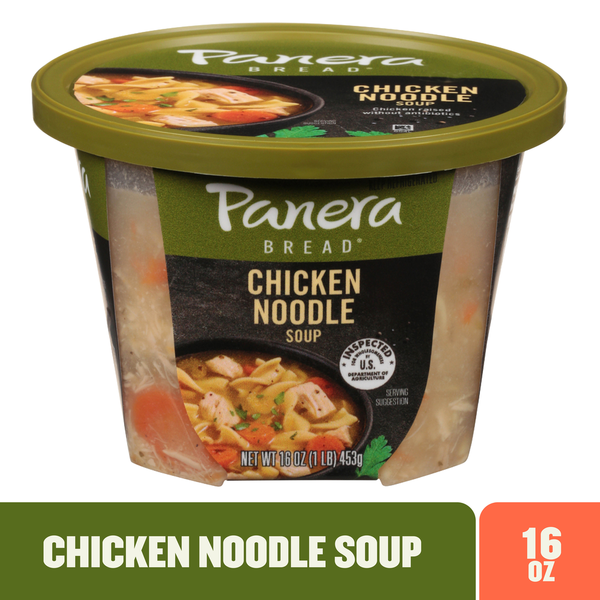 Prepared Soups & Salads Panera Bread Chicken Noodle Soup Cup hero