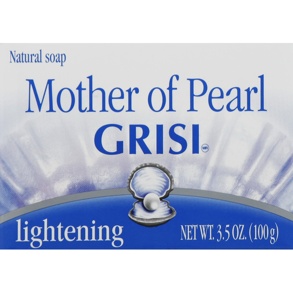 Body Lotions & Soap Grisi Natural Soap, Lightening, Mother of Pearl hero