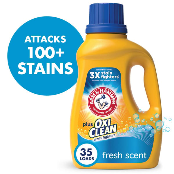 Laundry Arm & Hammer Plus Oxiclean Fresh Scent hero