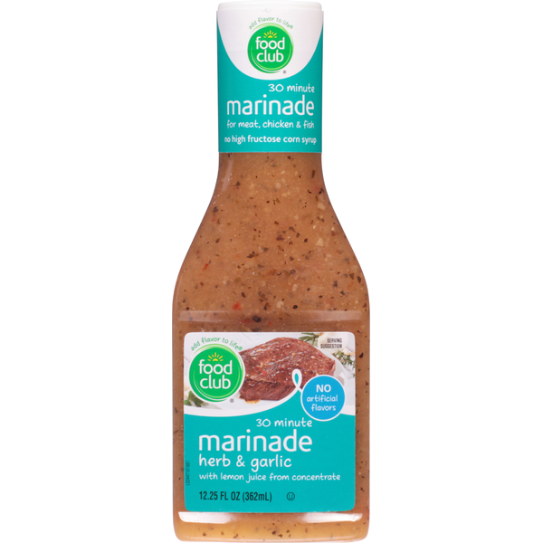 Marinades & Meat Preparation Food Club Marinade, Herb & Garlic hero