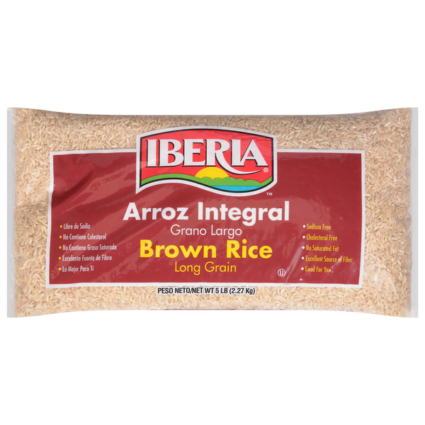 Grains, Rice & Dried Goods Iberia Brown Rice, Long Grain hero