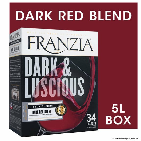 Wine Franzia Dark Red Red Wine hero