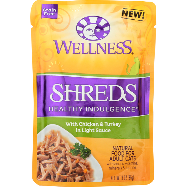 Cat Food & Care Wellness Healthy Indulgence Shreds hero