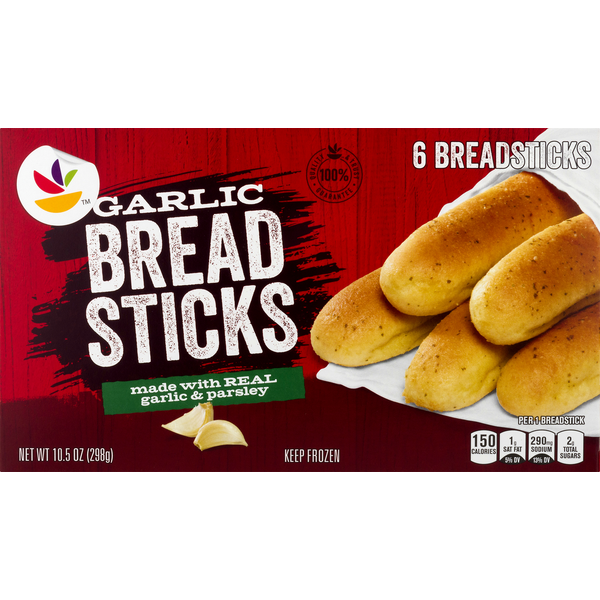 Frozen Appetizers & Sides Store Brand Breadsticks, Garlic hero