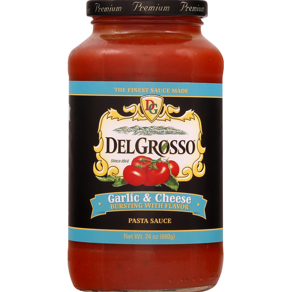 Pasta Sauce DelGrosso Pasta Sauce, Garlic & Cheese hero