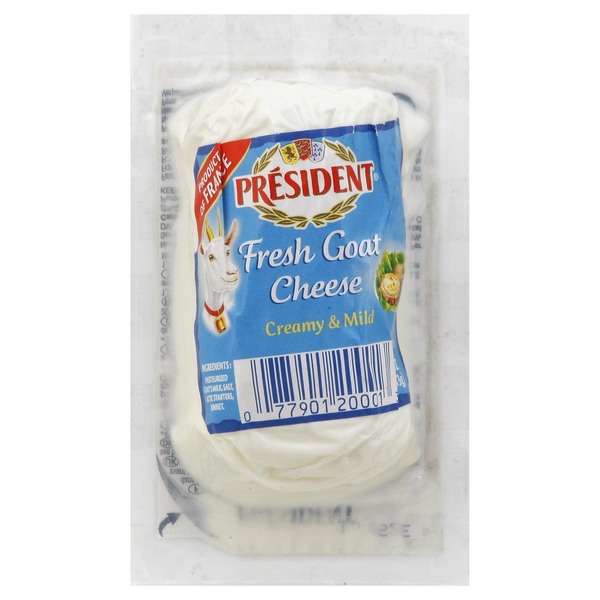 Specialty Cheeses Président Fresh Goat Cheese Plain Log hero