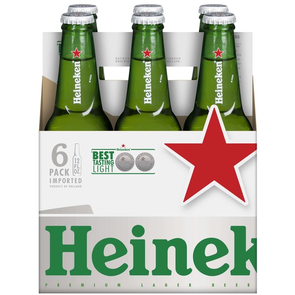 Beers & Coolers Heineken Light Beer Bottles hero