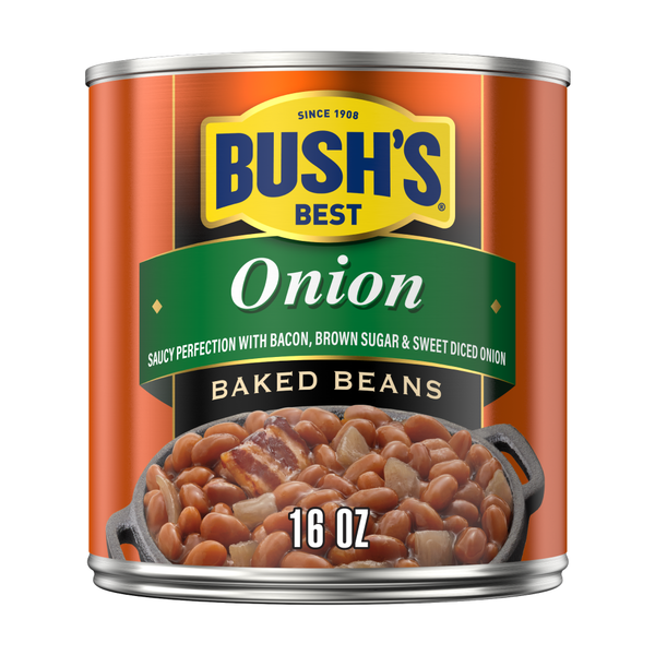 Canned Meals & Beans Bush's Best Baked Beans with Onion hero