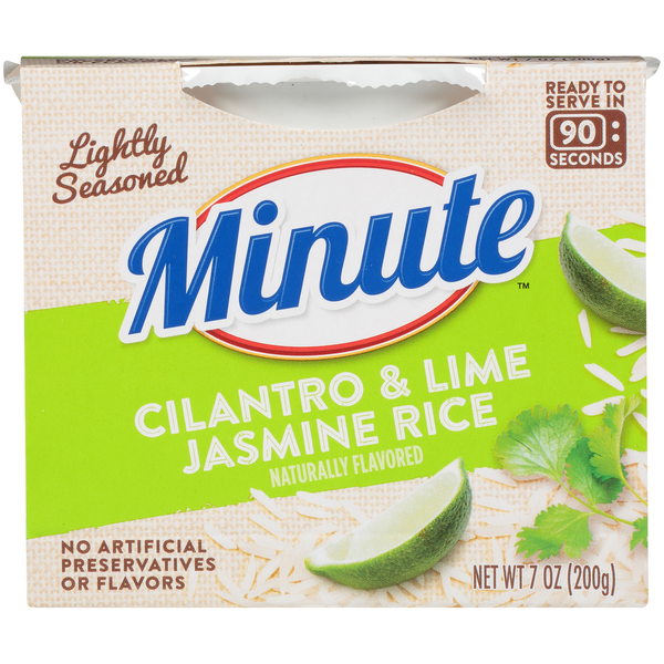 Bulk Grains, Rice & Dried Beans Minute Rice Jasmine Rice, Cilantro & Lime hero