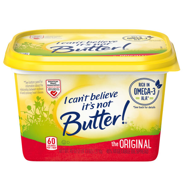 Butter I Can't Believe It's Not Butter Original Spread hero