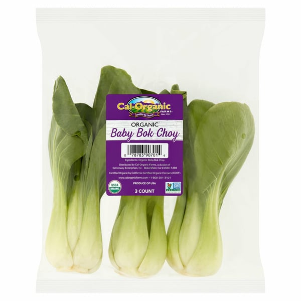 Packaged Vegetables & Fruits Cal-Organic Farms Organic Baby Bok Choy hero