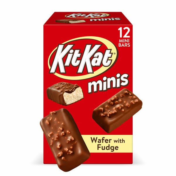 Candy & Chocolate Kit Kat Minis Wafer with Fudge hero