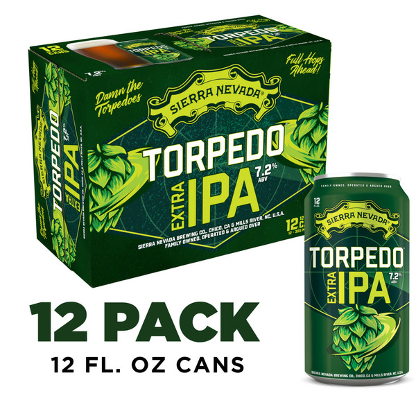 Beers & Coolers Sierra Nevada Torpedo Extra IPA Beer Cans hero