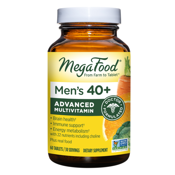 Vitamins & Supplements MegaFood Men's 40+ Advanced Multivitamin hero