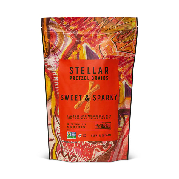 Candy & Chocolate Stellar Snacks Sweet & Sparky, Pretzel Braids hero