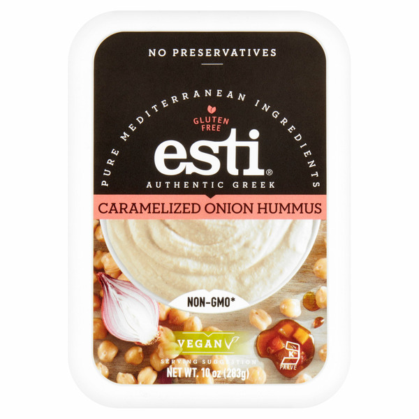 Spreads Esti Foods Caramelized Onion Hummus hero