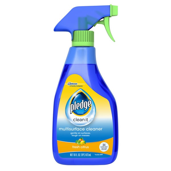 Cleaning Products Pledge Clean It Multisurface Cleaner Trigger Bottle, Fresh Citrus Scent hero