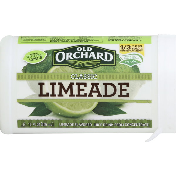 Juice & Nectars Old Orchard Limeade, Classic hero