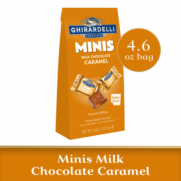 Candy & Chocolate Ghirardelli Minis Milk Chocolate Caramel hero