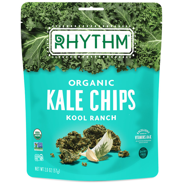 Fruit & Vegetable Snacks Rhythm Superfoods Kool Ranch Kale Chips hero