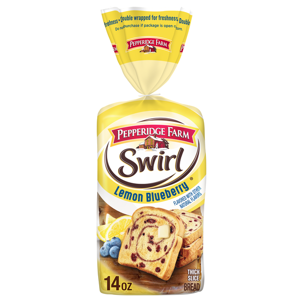 Pepperidge Farm Swirl Lemon Blueberry Breakfast Bread hero