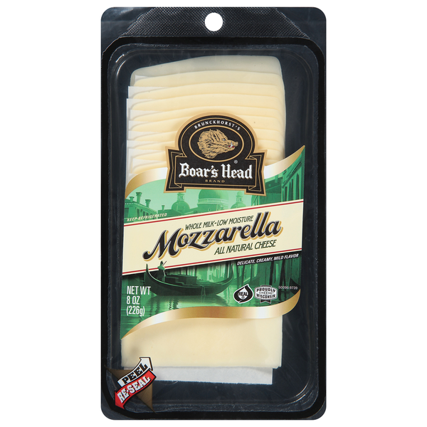 Boar's Head Mozzarella Cheese hero