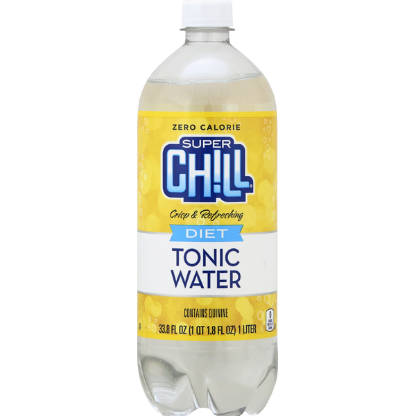 Water, Seltzer & Sparkling Water Super Chill Tonic Water, Diet hero