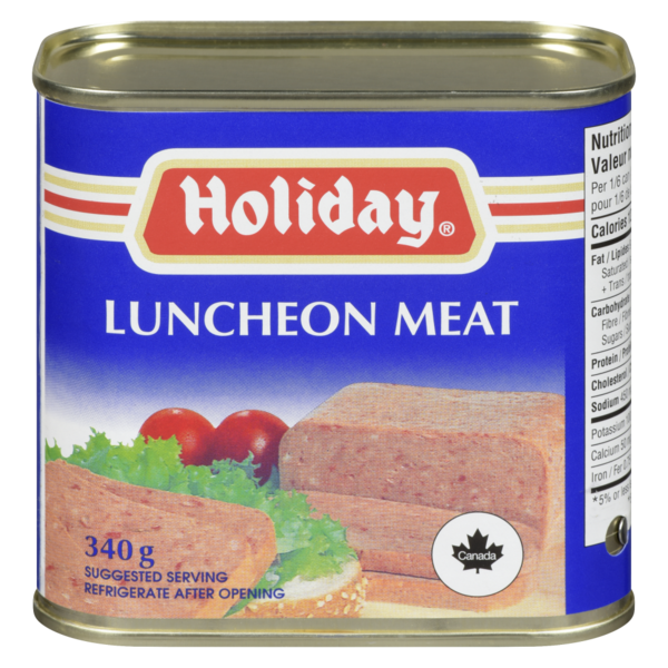 Canned Meat & Seafood Holiday Canned Luncheon Meat hero