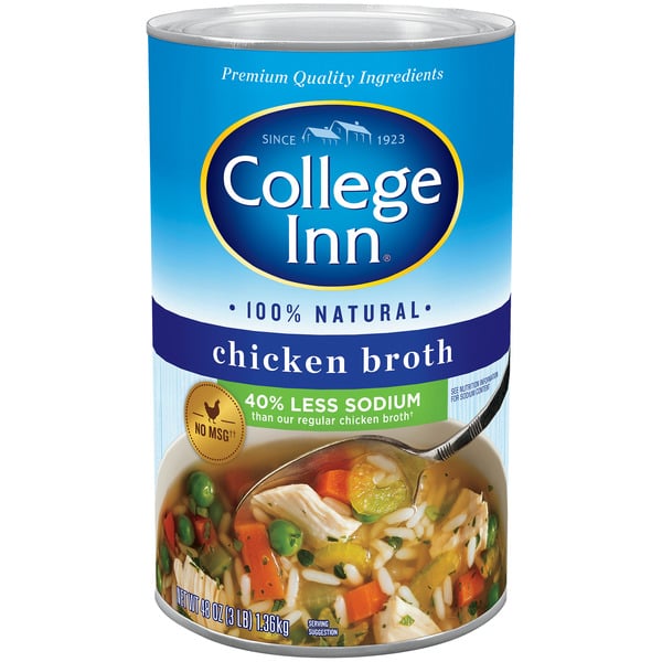 Soup, Broth & Bouillon College Inn Broth, Chicken hero